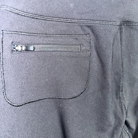 Lululemon Athletica Womens Size 6 Black Drawstring Cinchable Ankle Jogger Pants - Picture 3 of 7